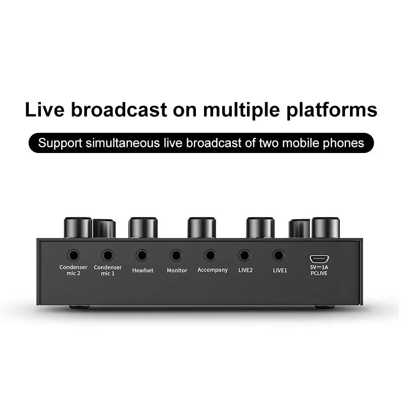 Professional Podcast Home Studio live Equipment Set for Streaming