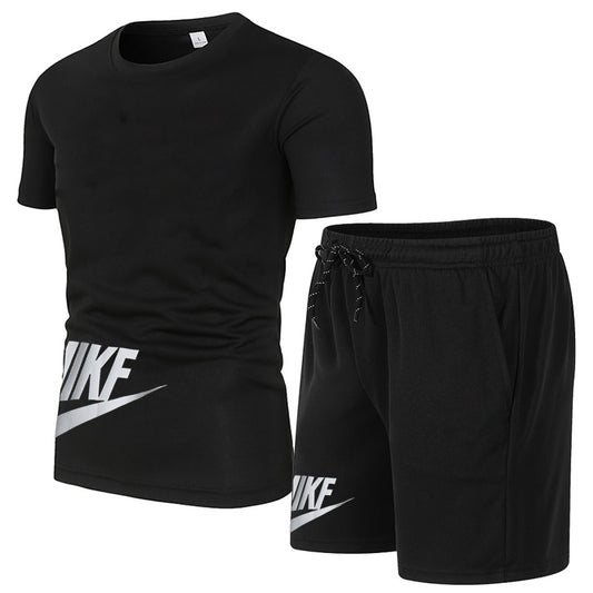 Nike-Men's Sports Shorts Set Breathable Quick-drying